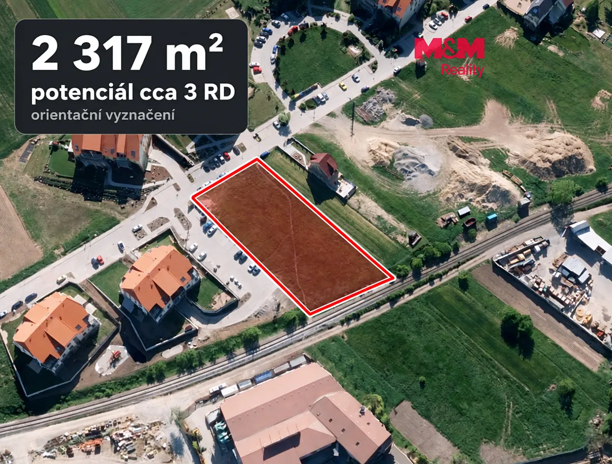 Prodej stavebního pozemku 2317 m²